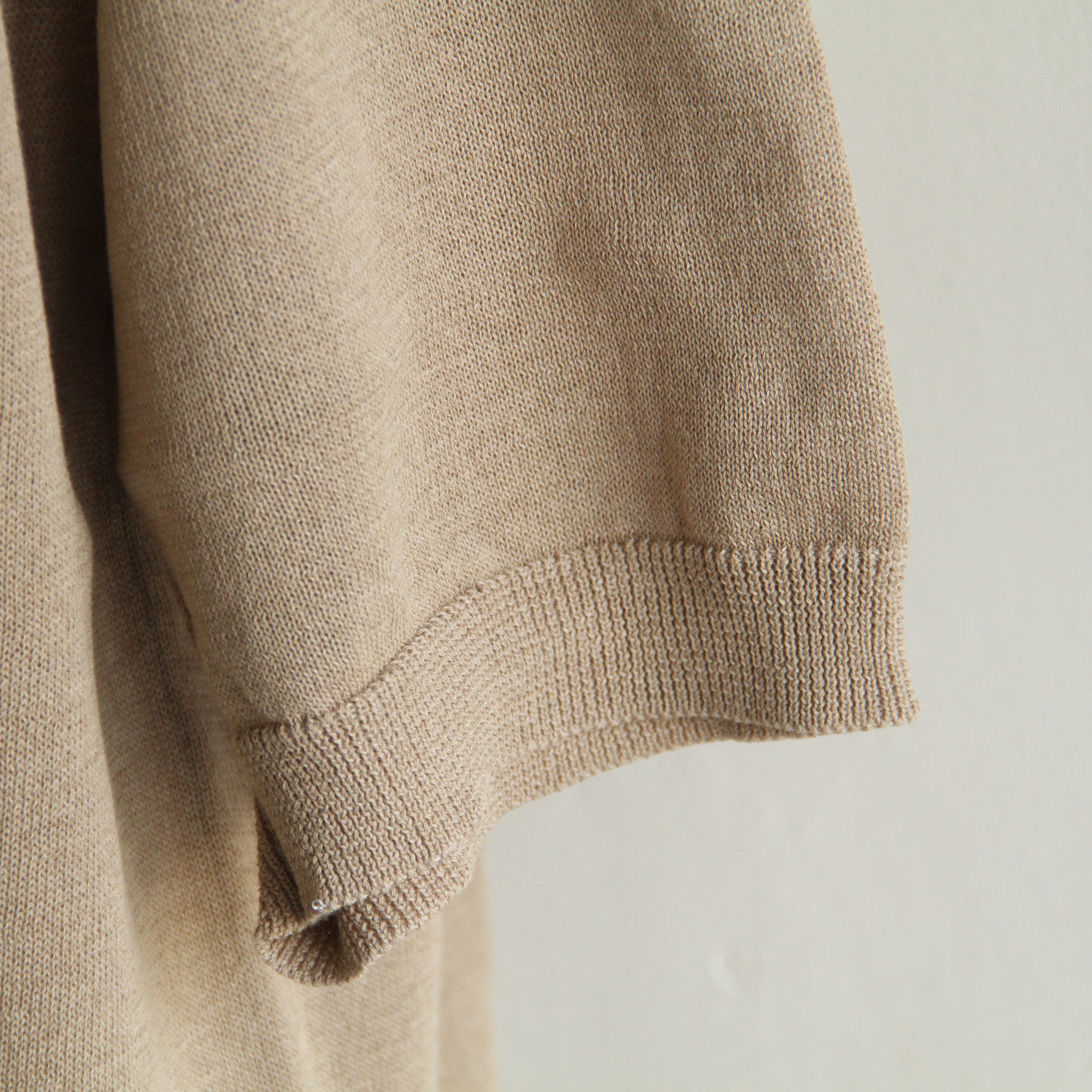 STILL BY HAND Half sleeve knit t-shirt | Terminal