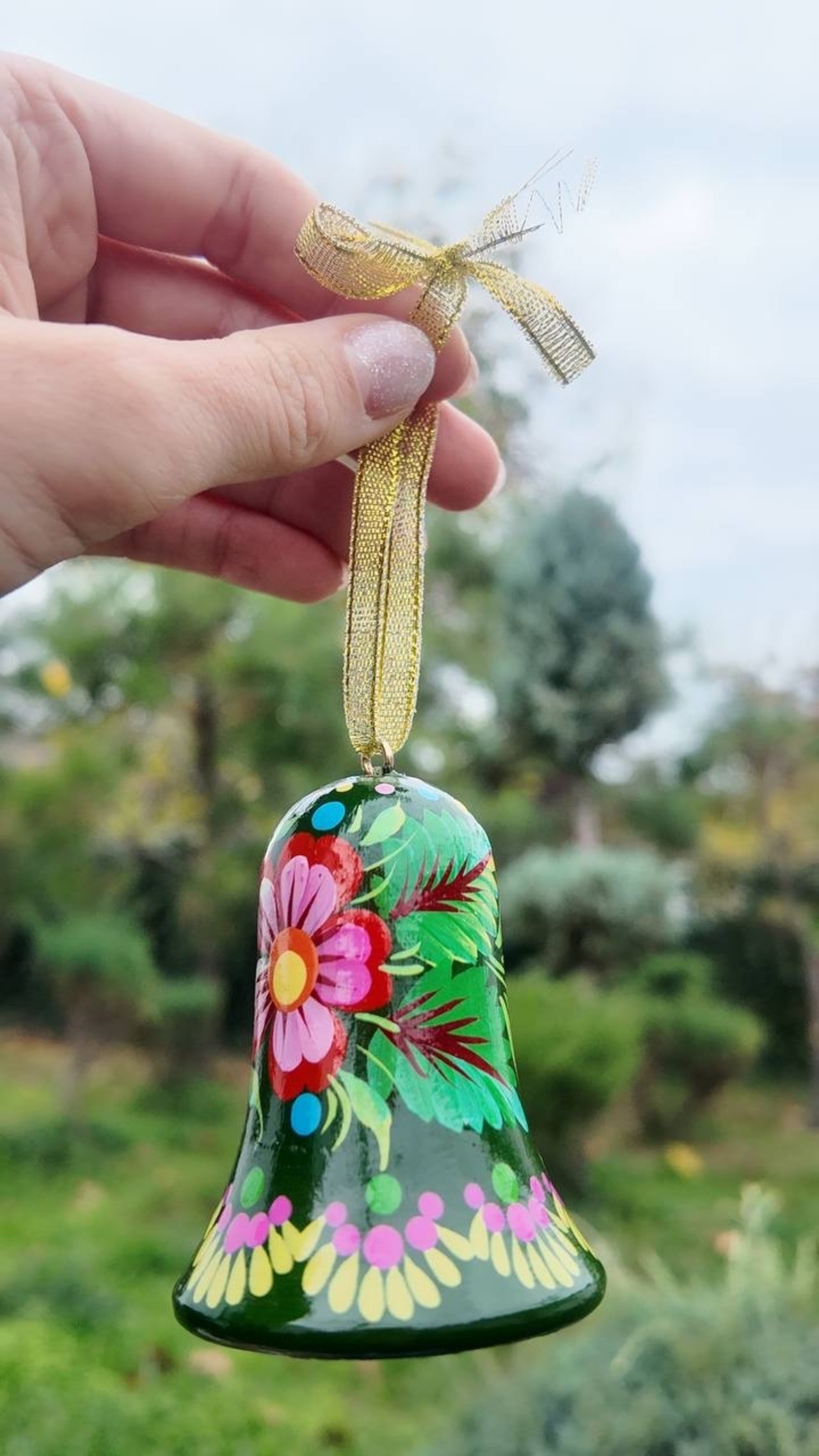 クリスマスデコレーション　ベル3点セット（ティモシェンコ作） - 17