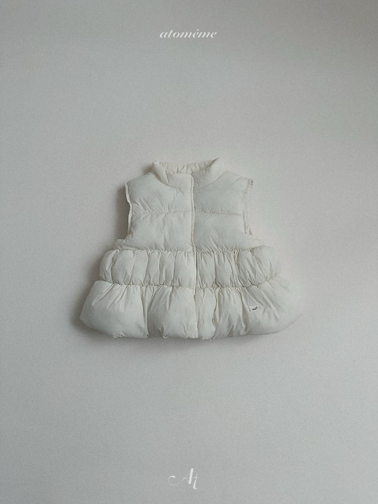 韓国子供服 / Atomeme / 26Autumn / Pongle Padding Vest / 秋服 *S~XL*