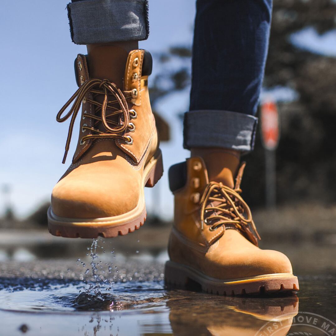 ラウンドトゥワークブーツA18120