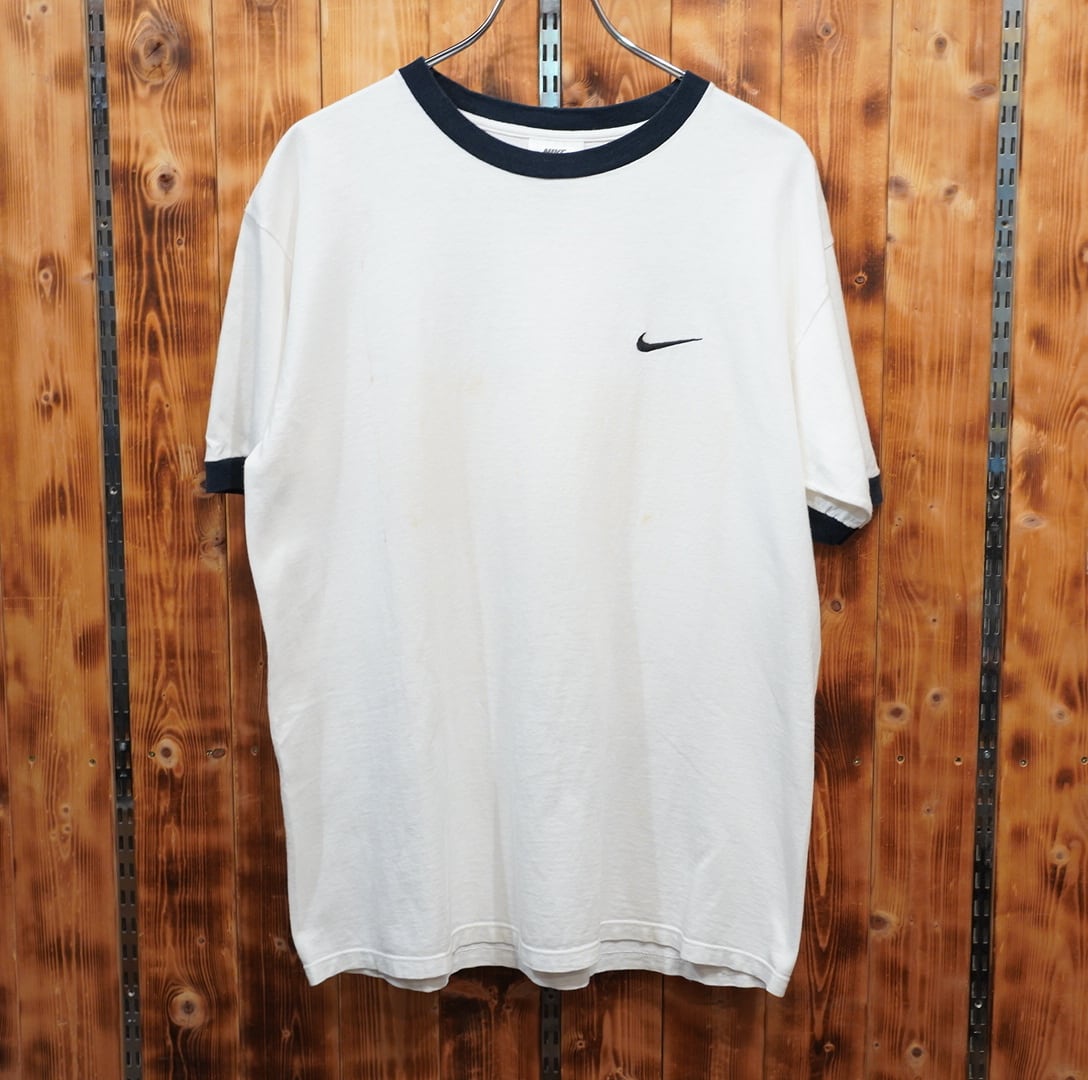 90s USA製 nike リンガーTシャツ M/ナイキ