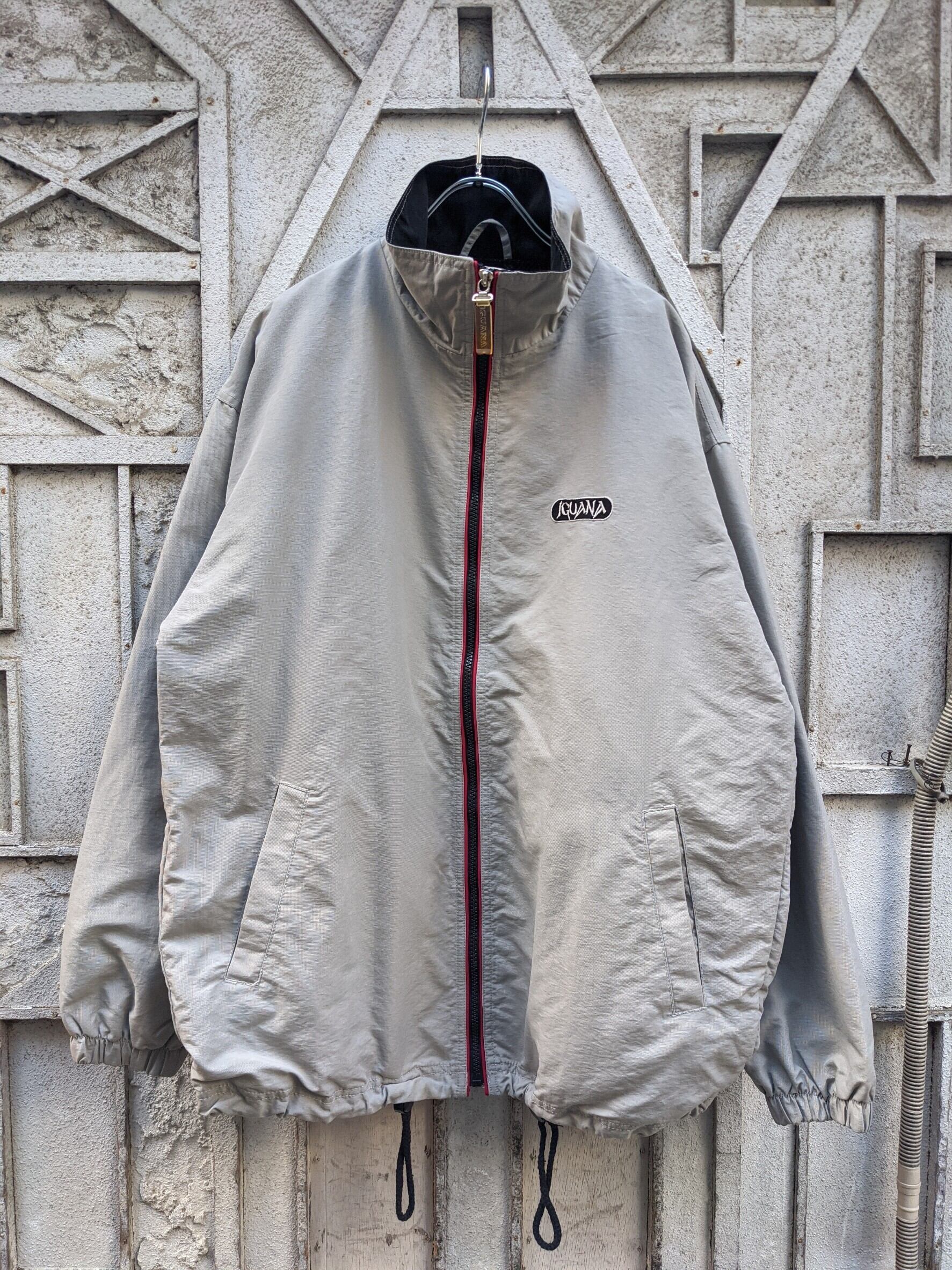 "IGUANA LIFE WEAR" nylon jacket