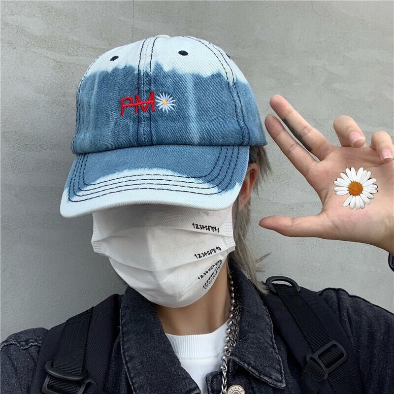 G-Dragonと同型ストーンウォッシュキャップ ベースボール メンズ