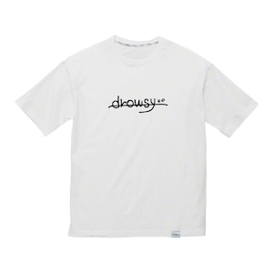 drowsy..FRONT LOGO PRINT TEE / 24SS / WH