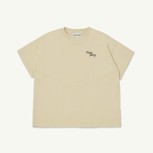 《main story 2026AW》Heavy Tee / Wood Ash