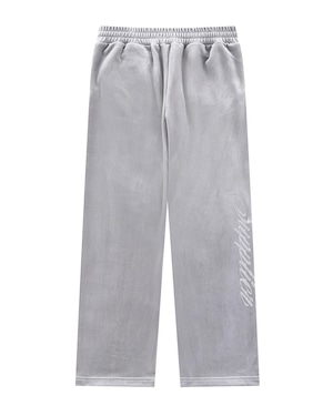 【supplier 】Rhinestone Velour Track Pants