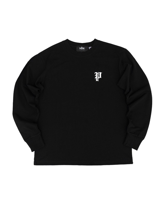 OLD "P" LOGO EMBROIDERED L/S TEE