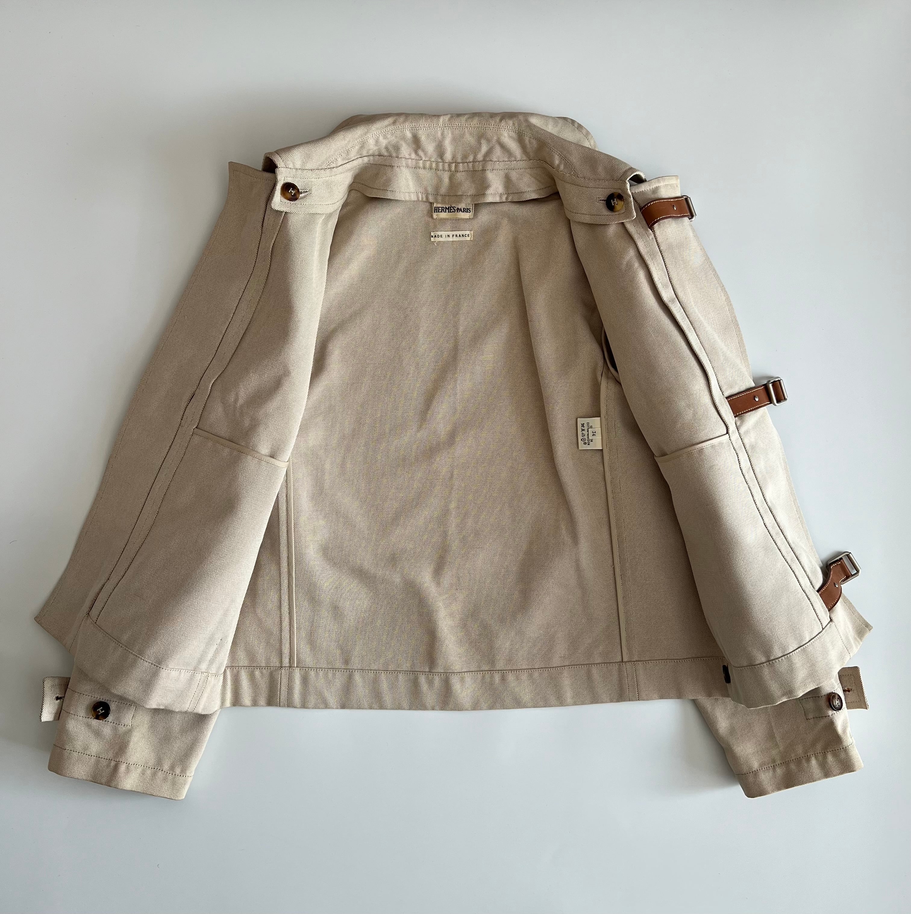 SS2000 Hermès by Margiela cotton jacket | triptraproll SS2000 Hermès by Margiela cotton jacket | triptraproll