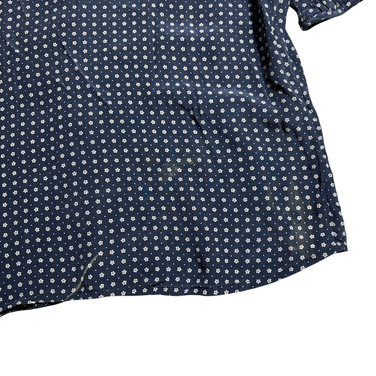 vintage GIORGIO ARMANI small pattern silk shirt