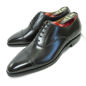 未使用 SCOTCH GRAIN 948 インペリアルブラックII  パンチドキャップ レザー ビジネスシューズ 革靴 size25/スコッチグレイン 1203