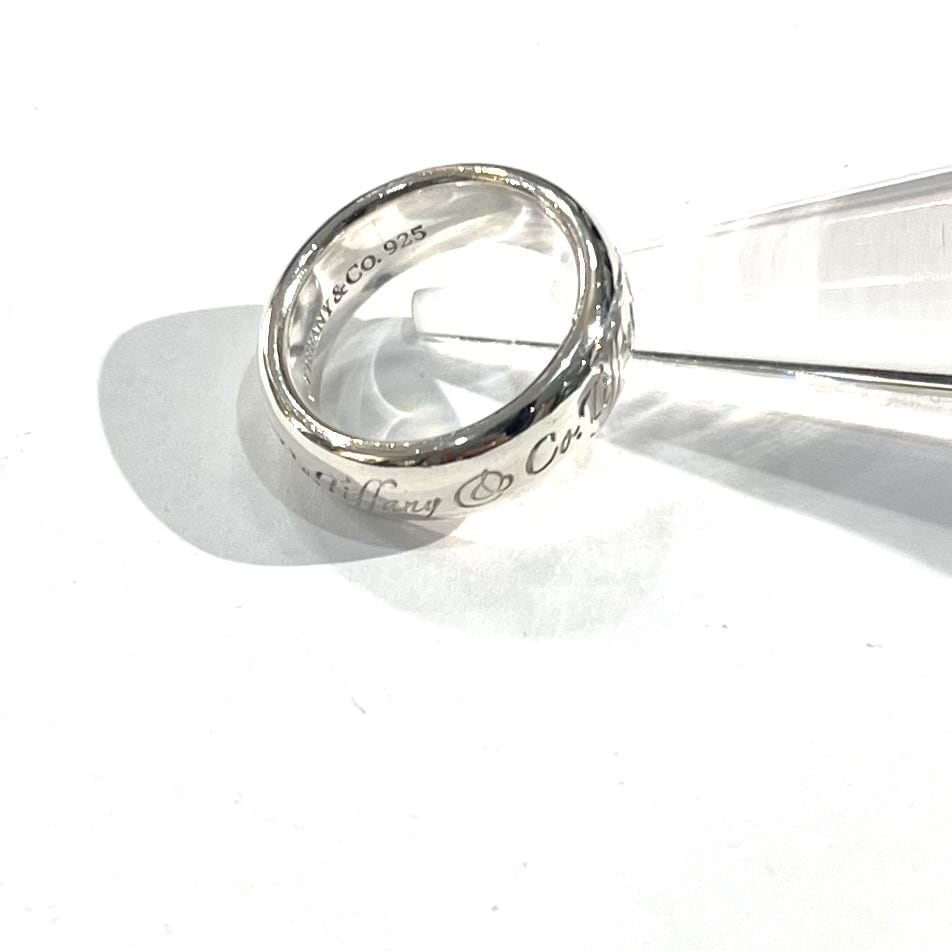 希少【TIFFANY&CO】【6.5号】2570 Tiffany Notesメッセージリング 13号