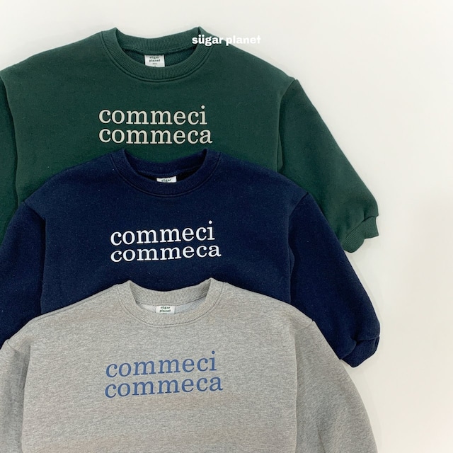 ［即納］(last1 gray Msize) sugar planet / a meticulous mtm t shirt