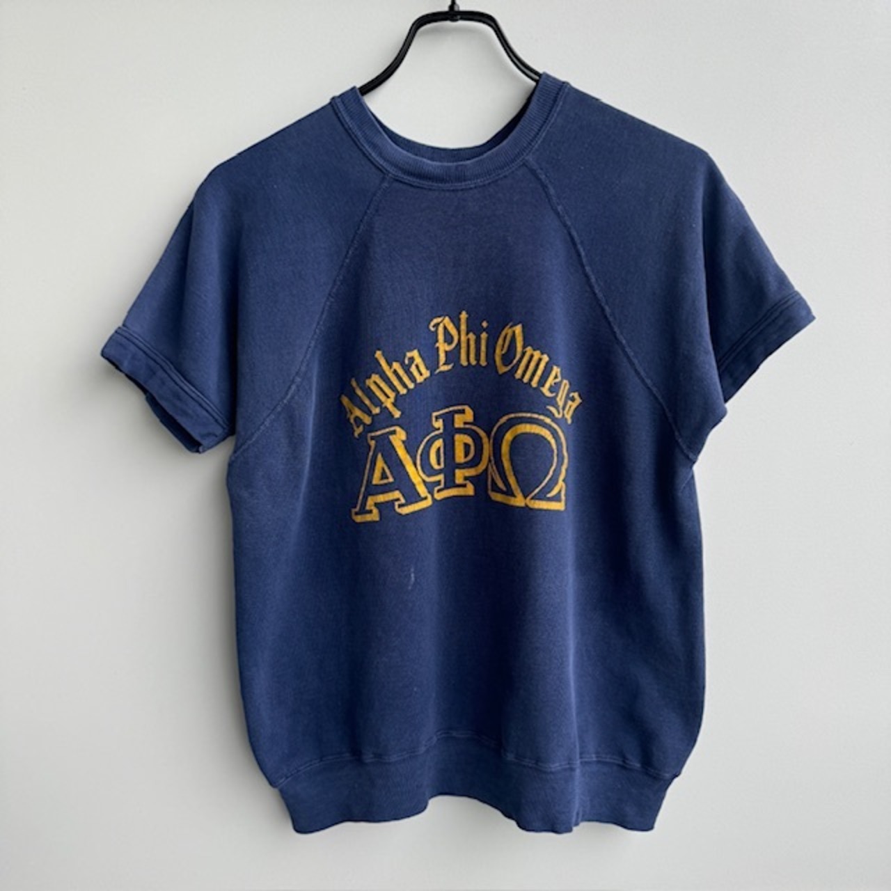 Alpha Phi Omega 半袖スウェット 両面プリント 60s