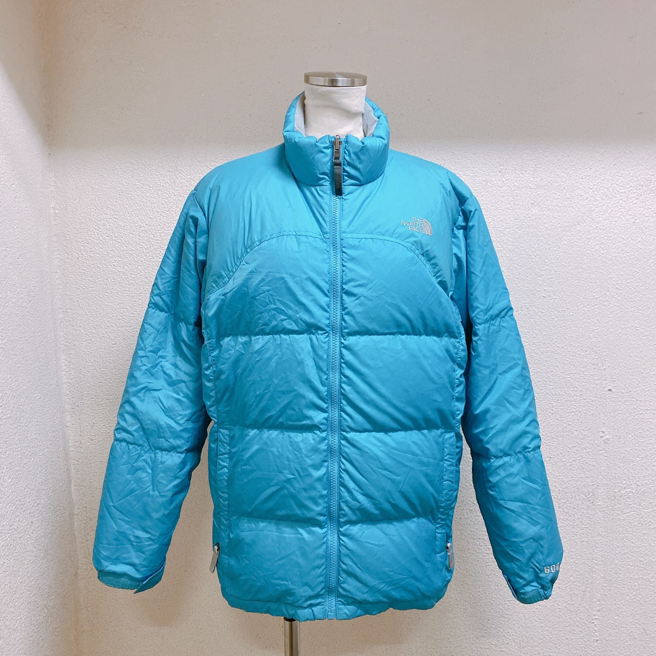 ノースフェイス ダウンジャケット 水色 THE NORTH FACE 600フィル | UTA