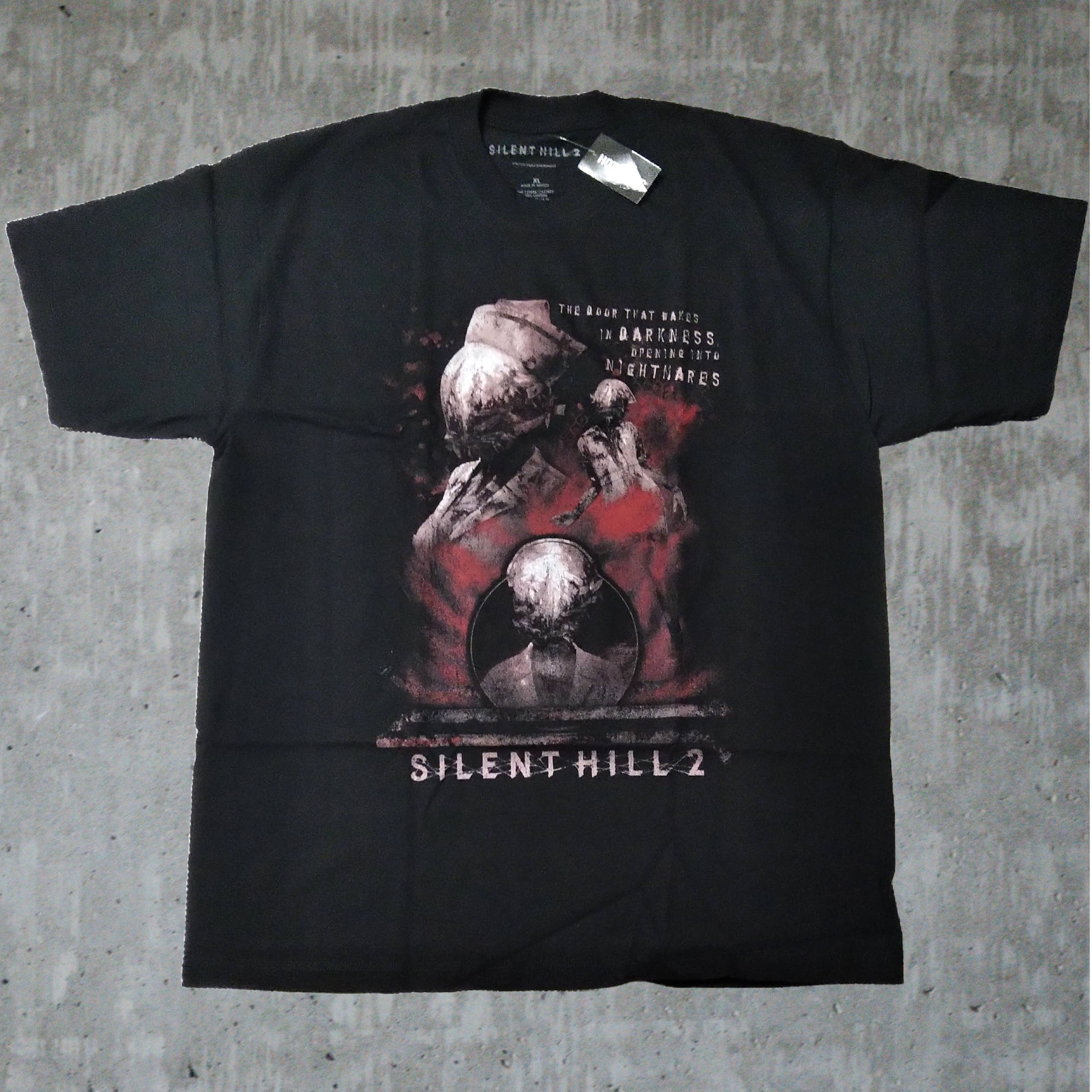 サイレントヒル2 Tシャツ XL 黒 バブルヘッドナース ゲームT 新品