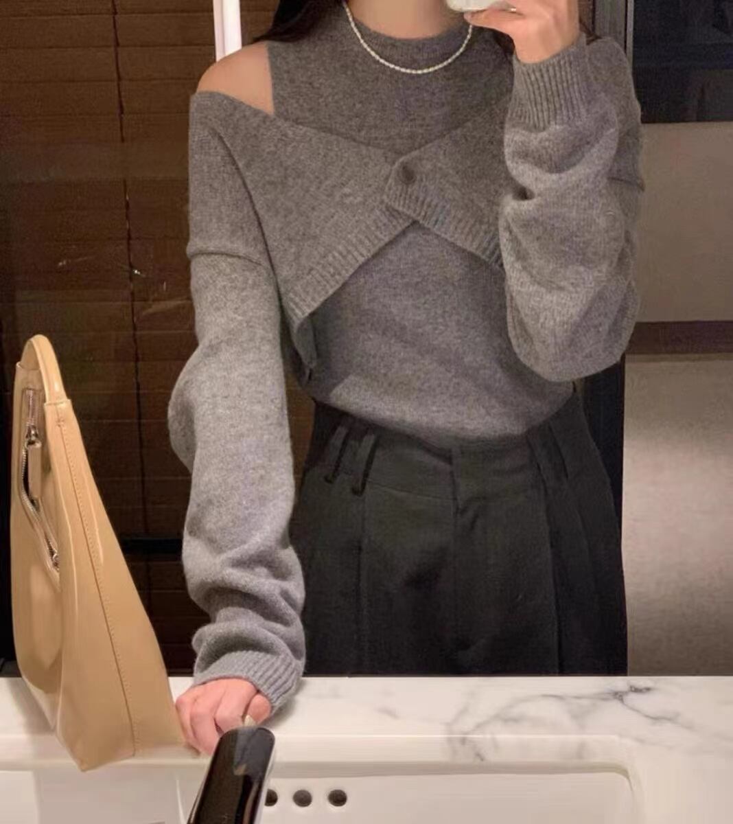 アンサンブルニット　AJ4Z4039-816