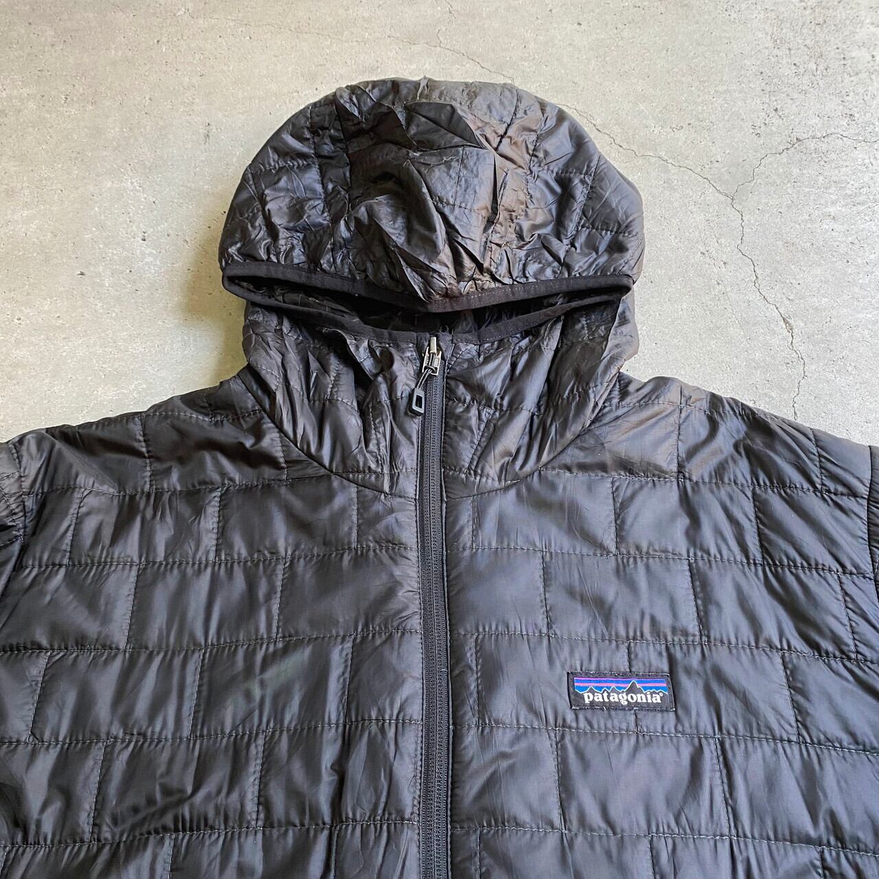 新品 patagonia パタゴニア ナノパフ フーディー ブラック M