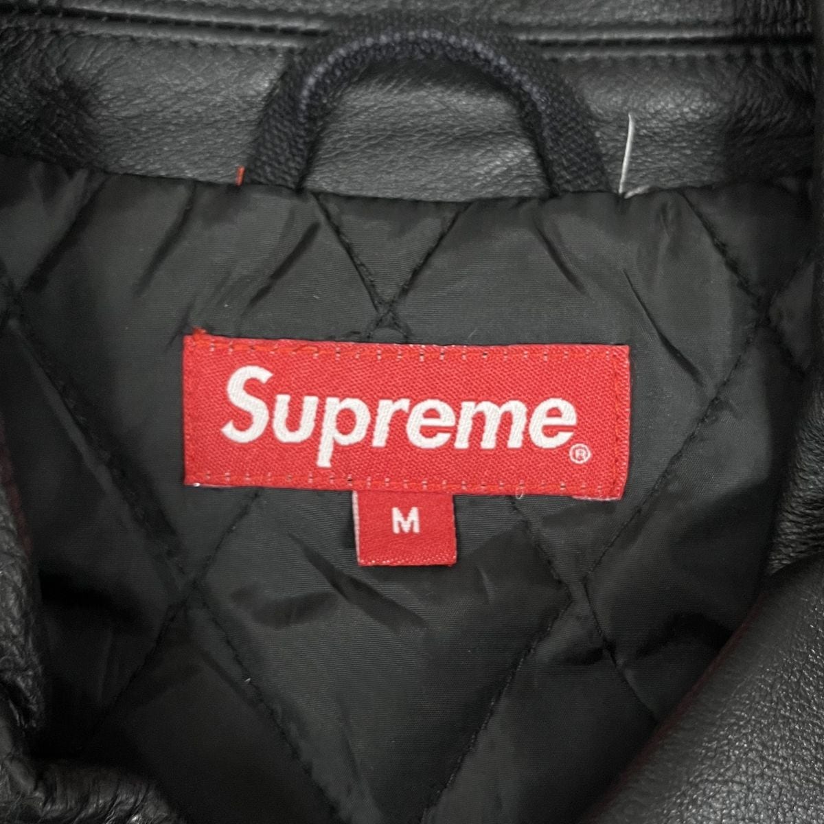 Supreme/シュプリーム【20AW】Leather Collar Work Jacket/レザー カラー ワーク ジャケット/M