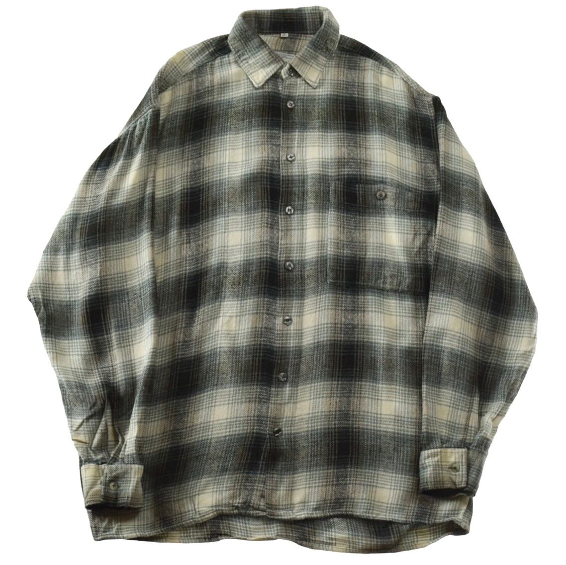 1990's Vintage Ombre Pattern Shirt C&A / 90年代 ヴィンテージ