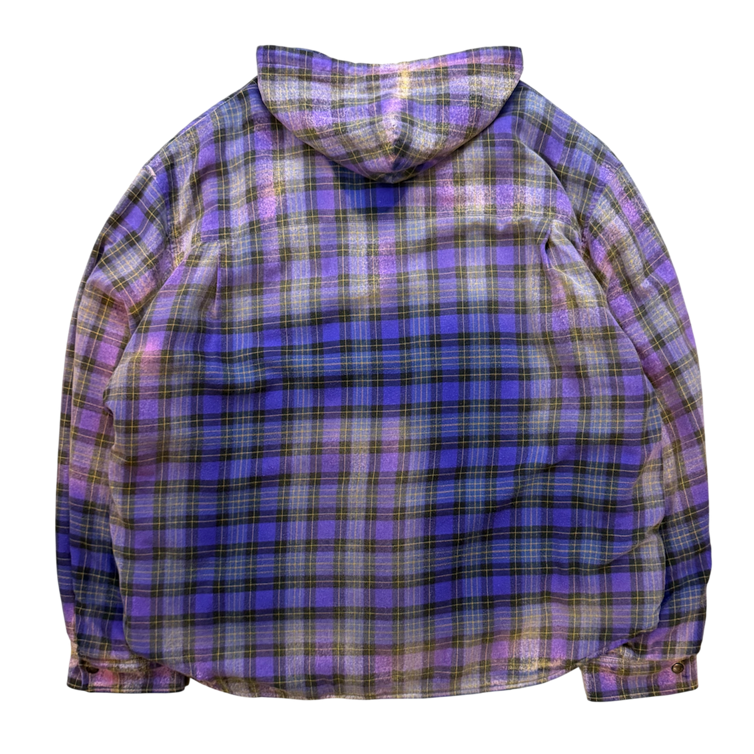 BALENCIAGA 22AW Check Hooded Jacket