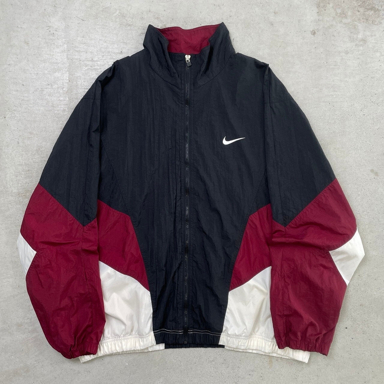 90年代 NIKE ナイキ 白タグ ナイロンジャケットメッシュライナー  
