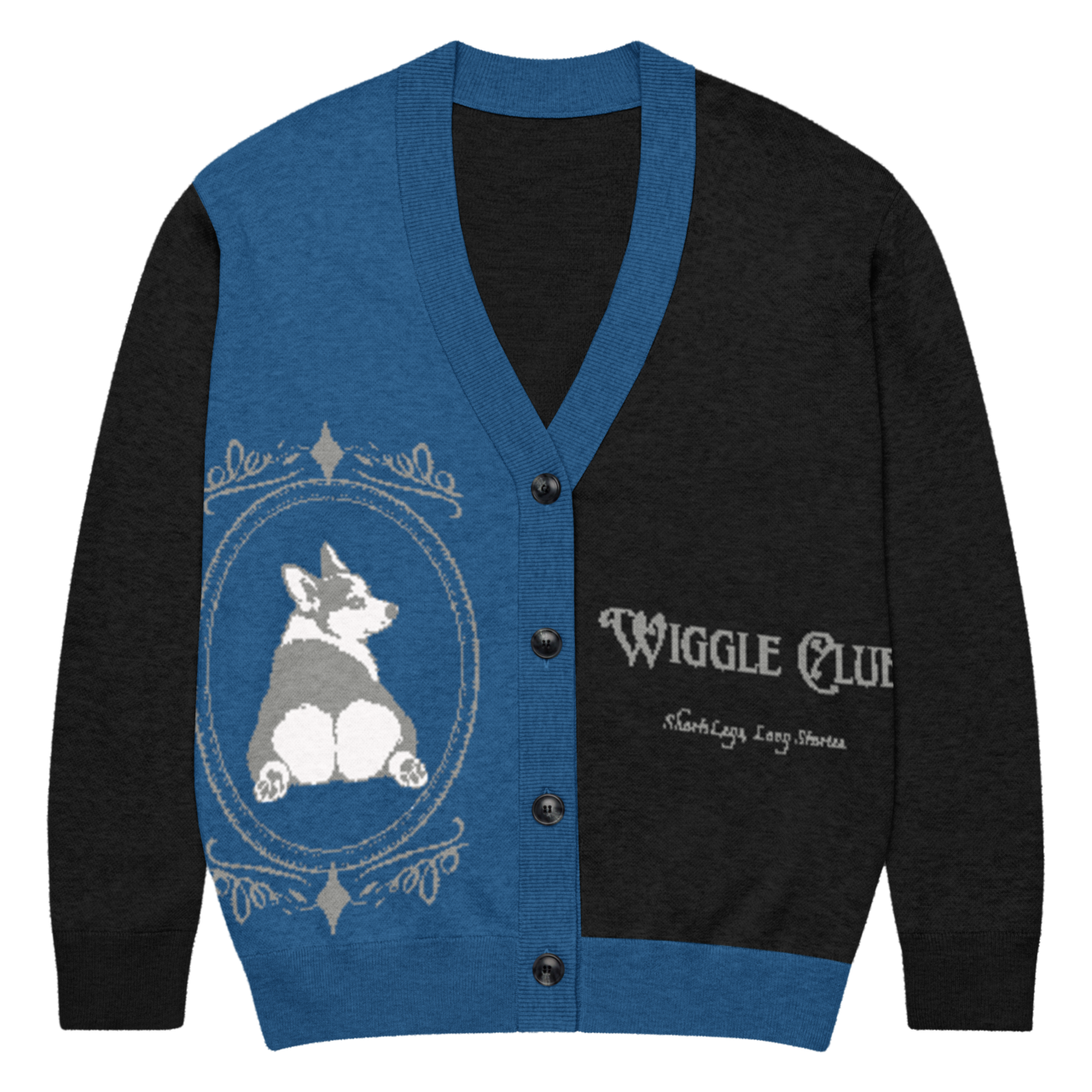 ROYAL BUM Knit Cardigan　[T0097]