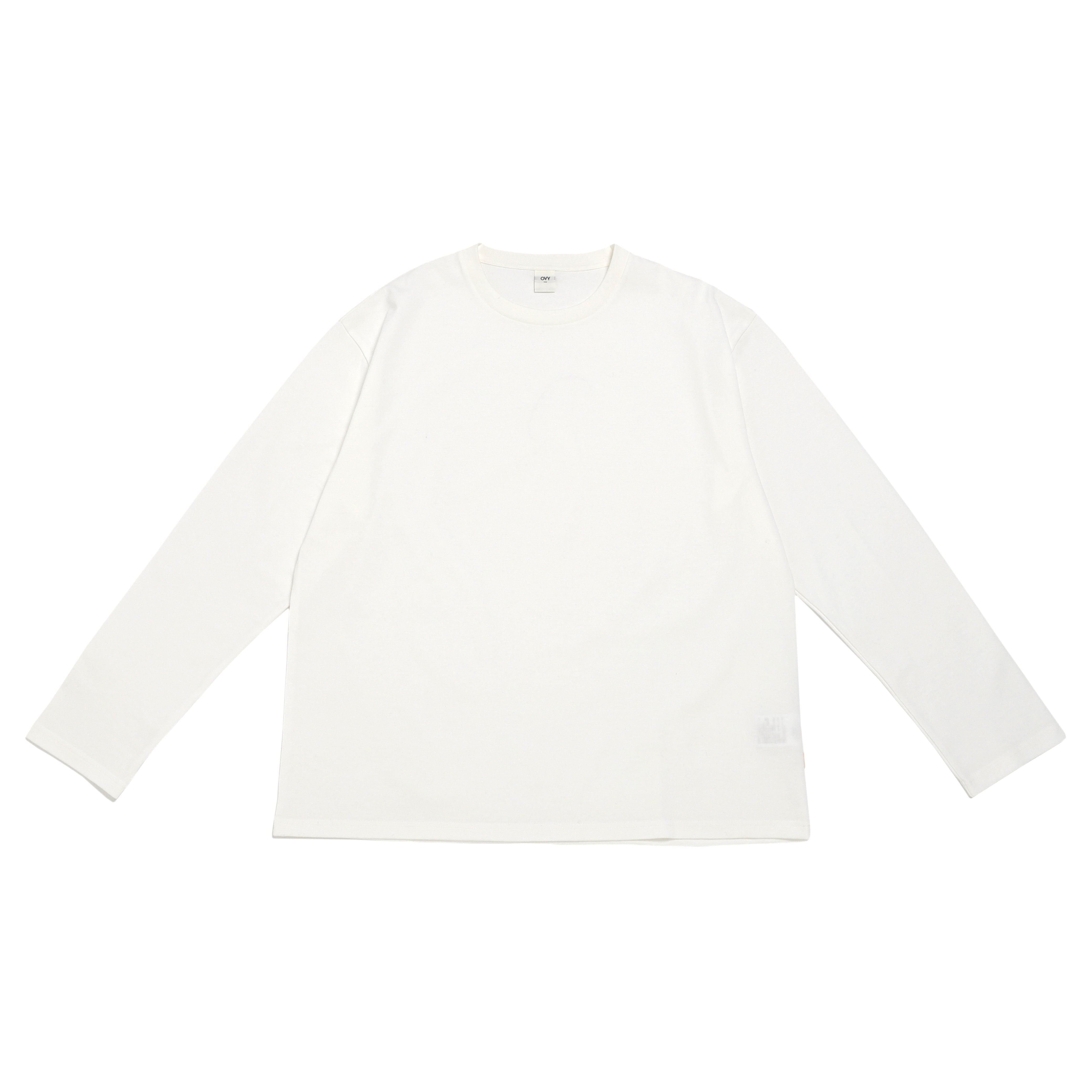 Heavy Weight Long Sleeve T-shirts (off white) | OVY