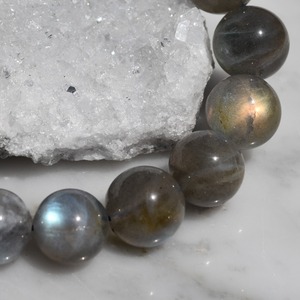 ラブラドライト【大粒 13mm ブレスレット】