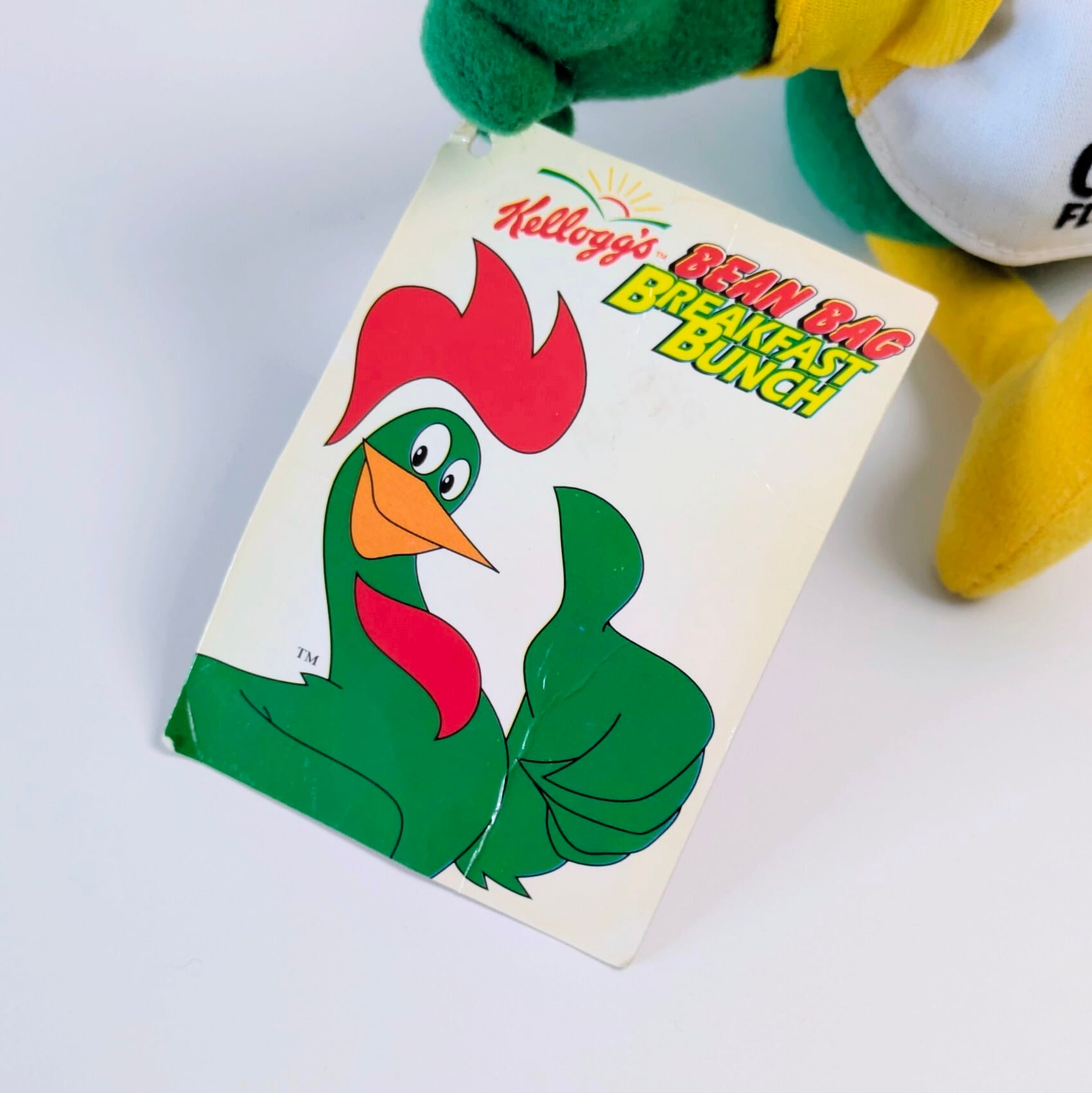 ☆VINTAGE 1997☆【 Kellogg's / ケロッグ 】「Bean Bag Breakfast Bunch」シリーズ『 コーネリアス / コーニー 』ビーンぬいぐるみ / プラッシュ〚アメリカン雑貨 アメトイ〛