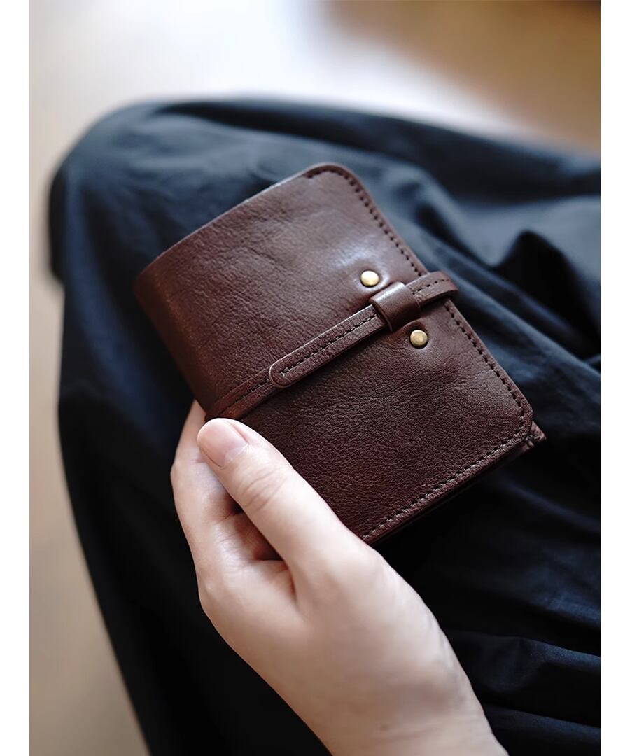 折財布◆レザー【e-70607】