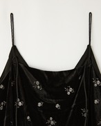DU260732  Embroidery Velours Camisole【Set Up可】