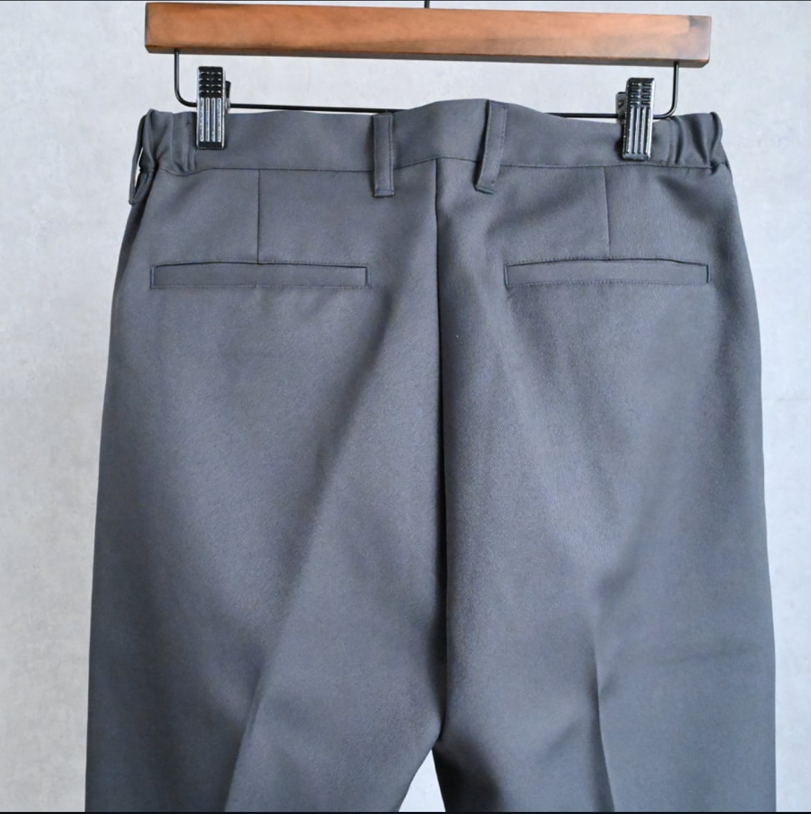 25AW》【MANUAL ALPHABET】TWILL SEMI- EASY TROUSERS