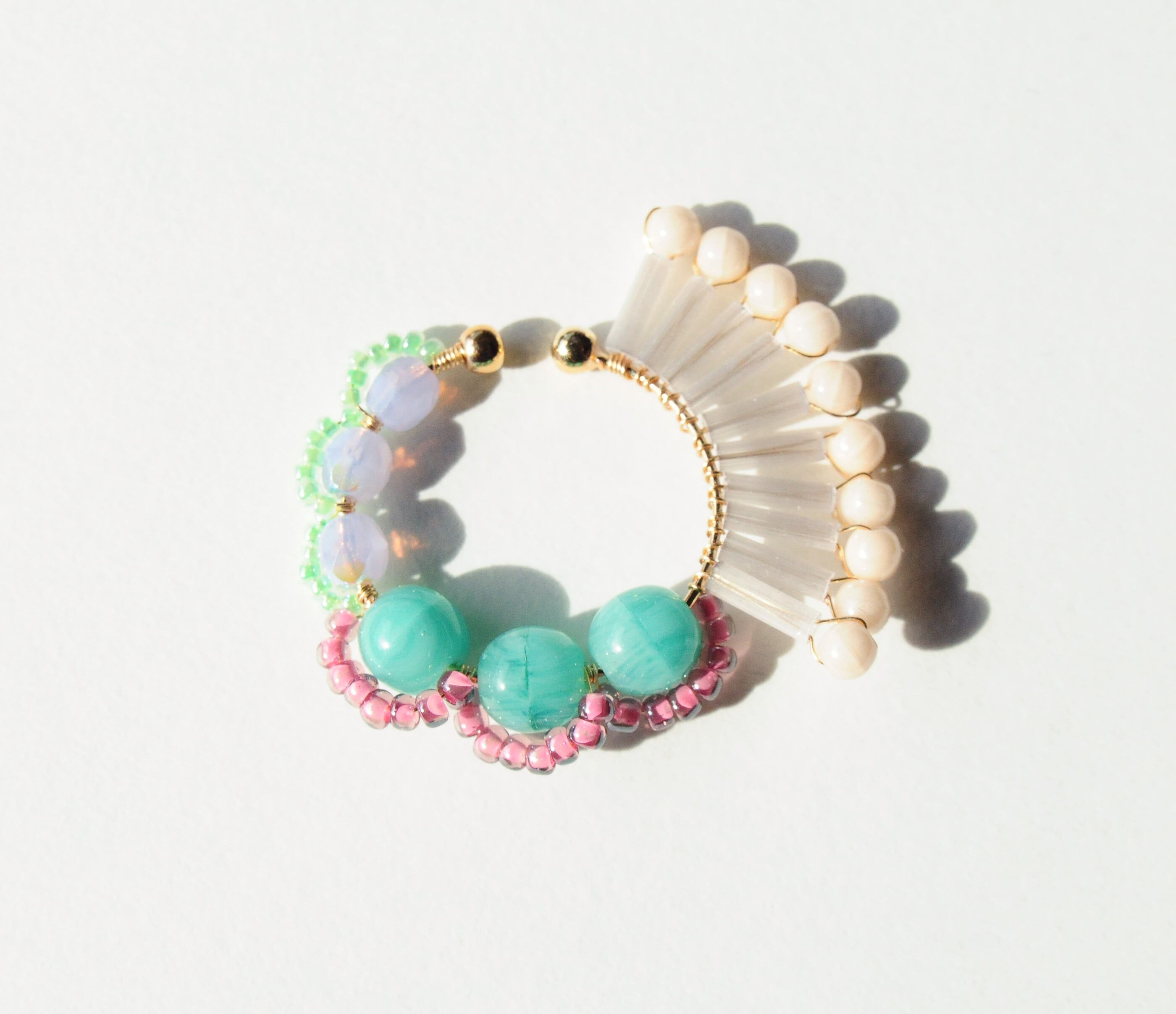 ＜Rollo～イロヅクビジュー～＞イヤーカフ『 ハミングバード/hummingbird 』<27>