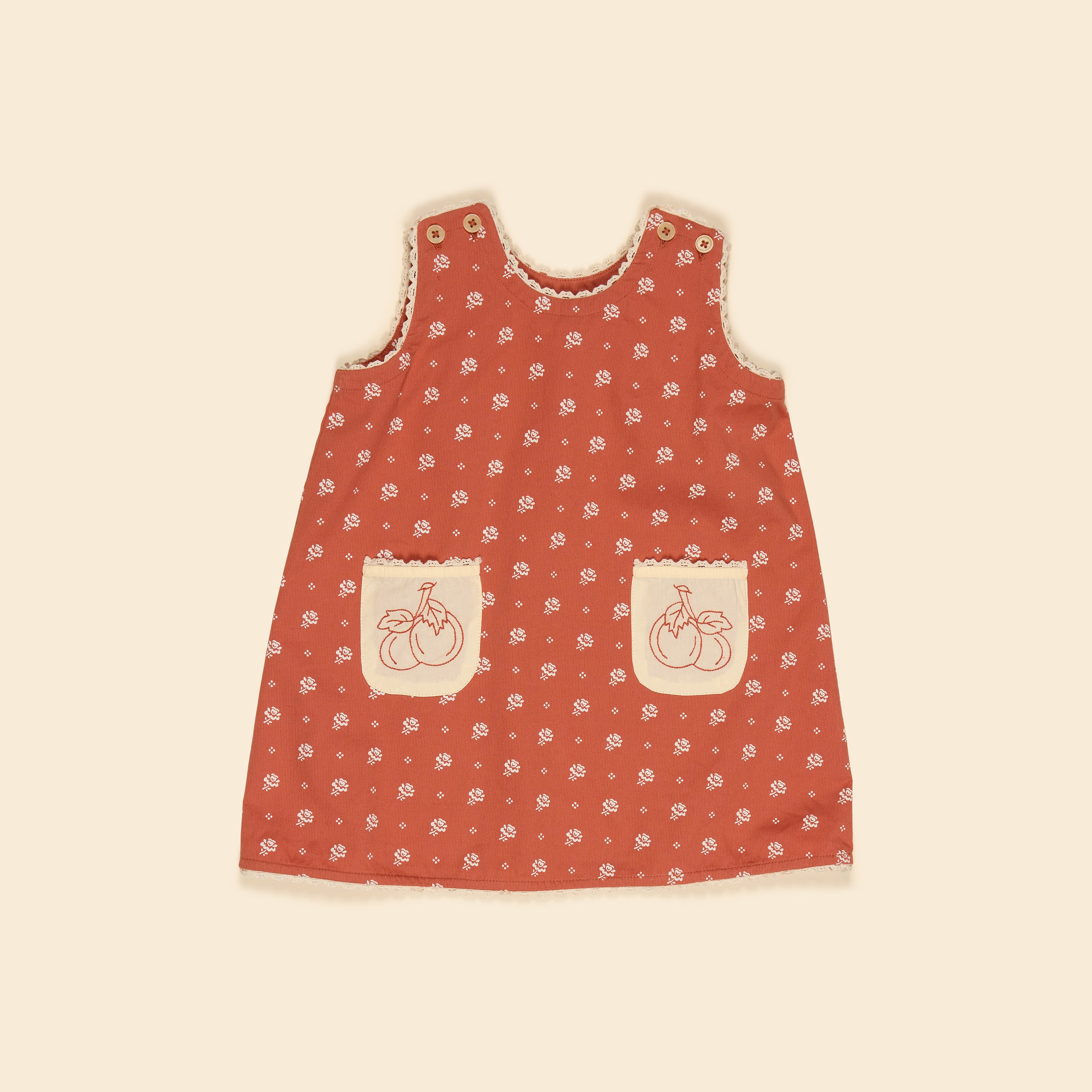 BABY【APOLINA】26 FW Baby Suzi Overdress - Mountain Calico Jam