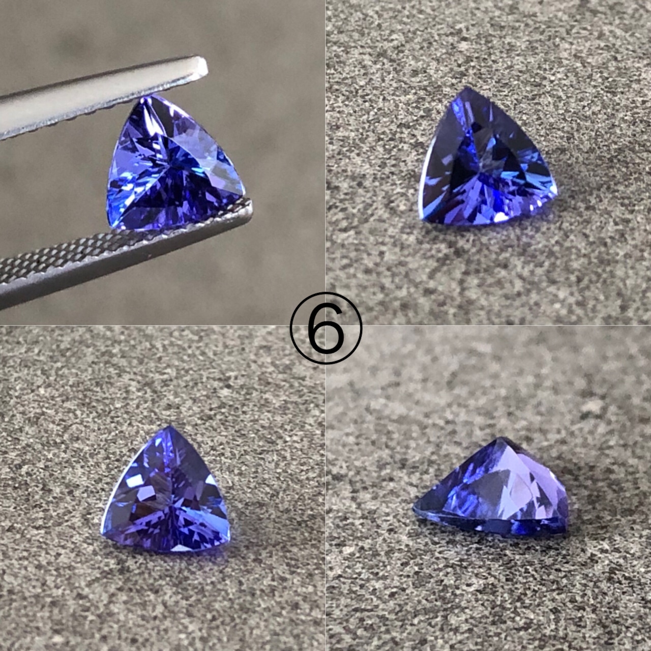 タンザナイト トリリアント