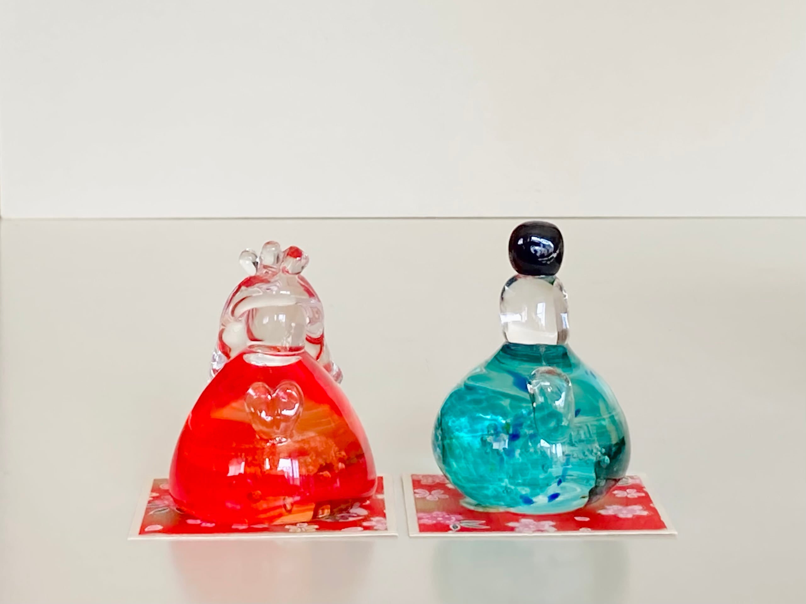 ガラスのおひなさま4(ガラスのみ)