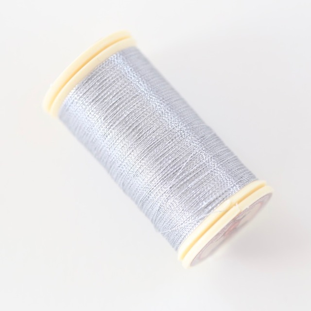 刺繍糸・METAL・ブルーグレー・#190