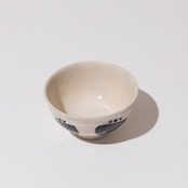 Monotone Flower Rice Bowl