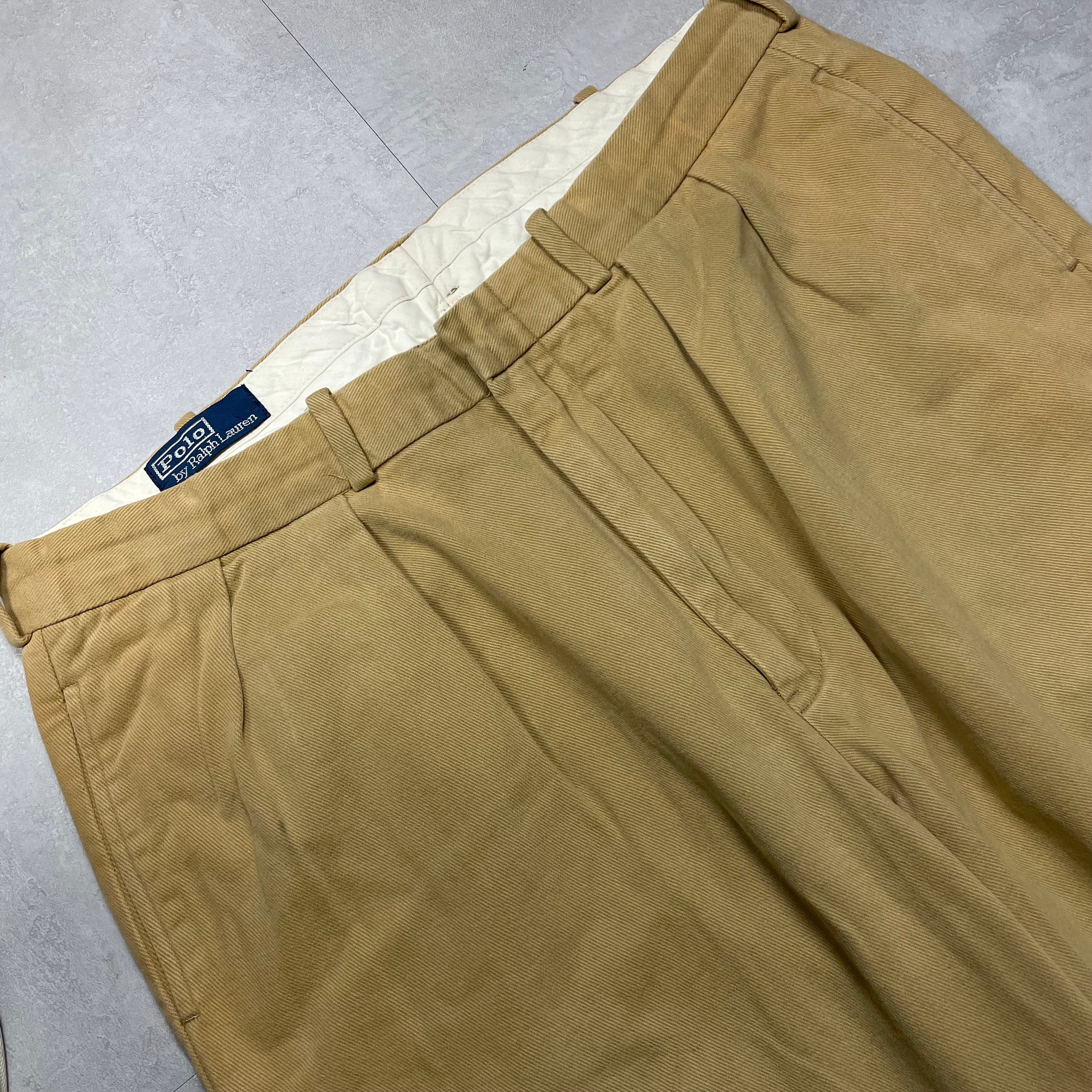 実寸 W35L30》 Ralph Lauren ラルフローレン ポロチノ チノパン
