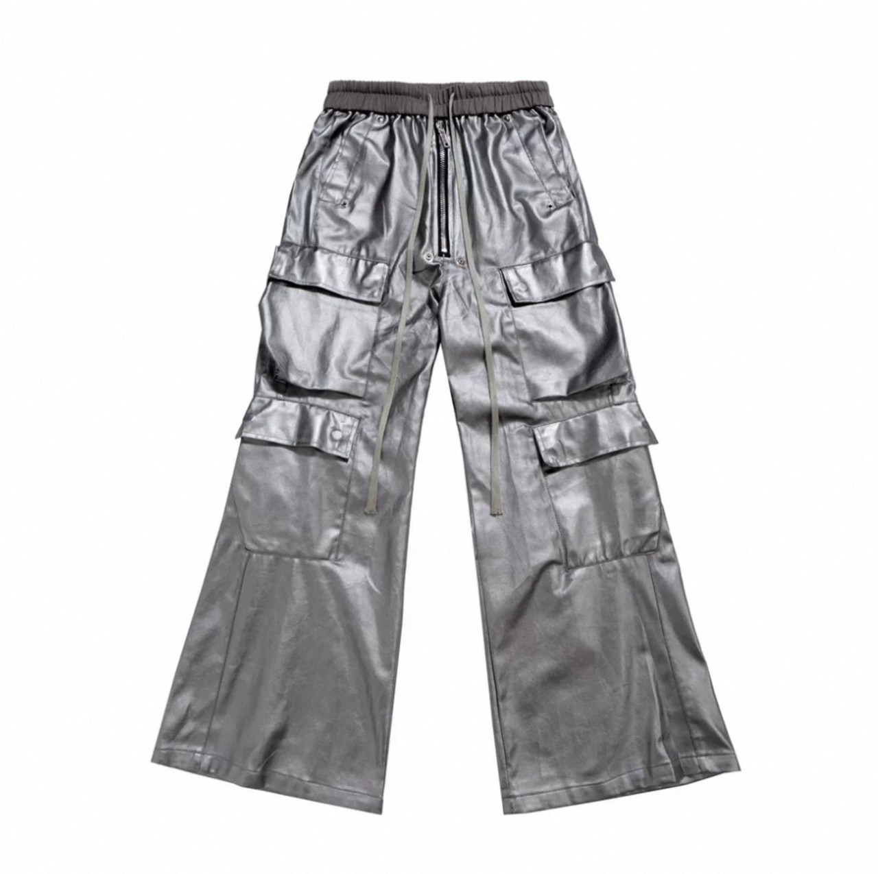 center zip wide silver cargo - 10