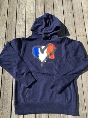 【12/24(木)20:00~ クリスマス特別価格】Heart logo parker/Navy