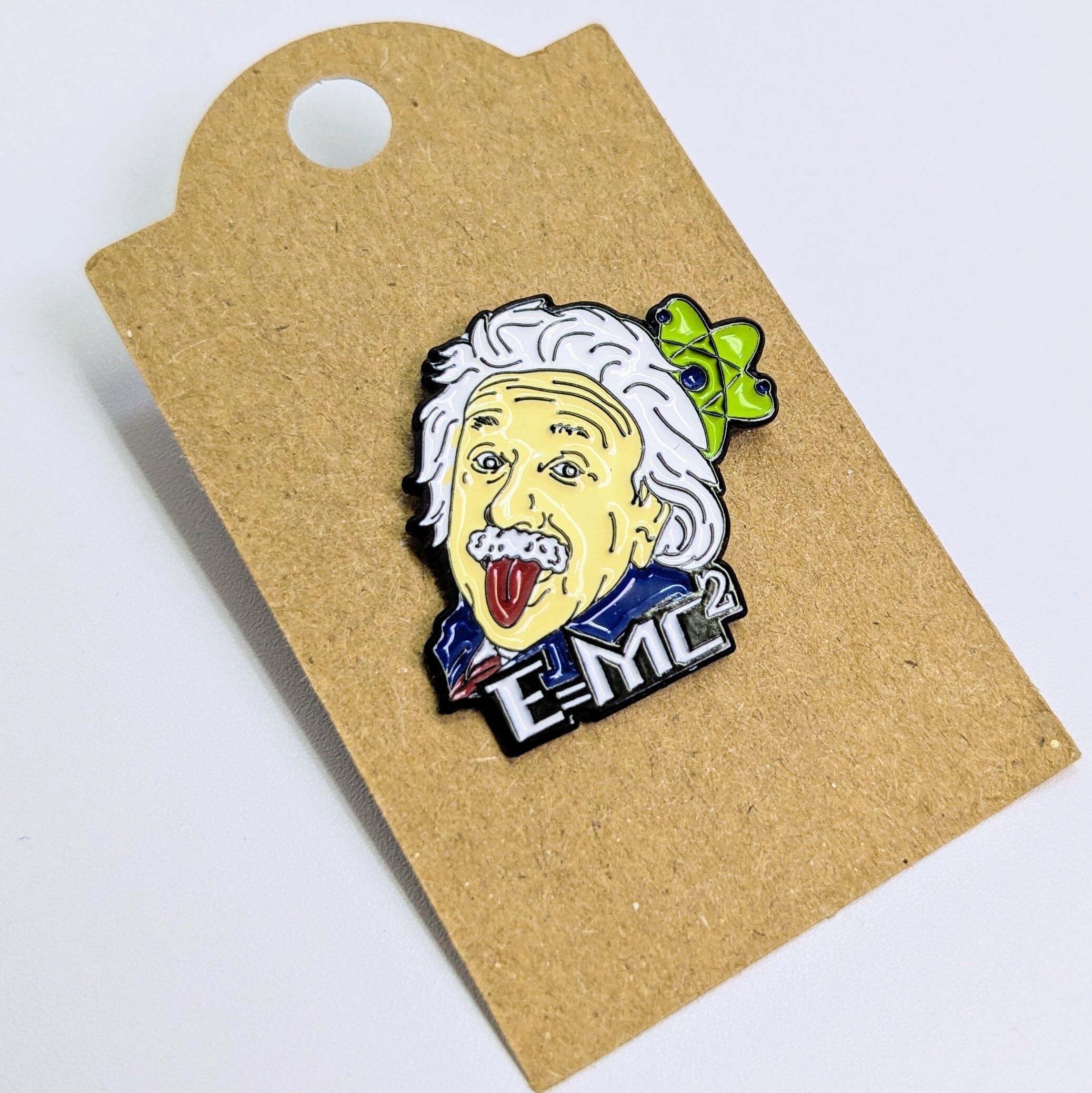 送料無料！ ★ピンズ PINS★ピンバッジ 【アインシュタイン】 〚アメリカン雑貨 アメトイ〛