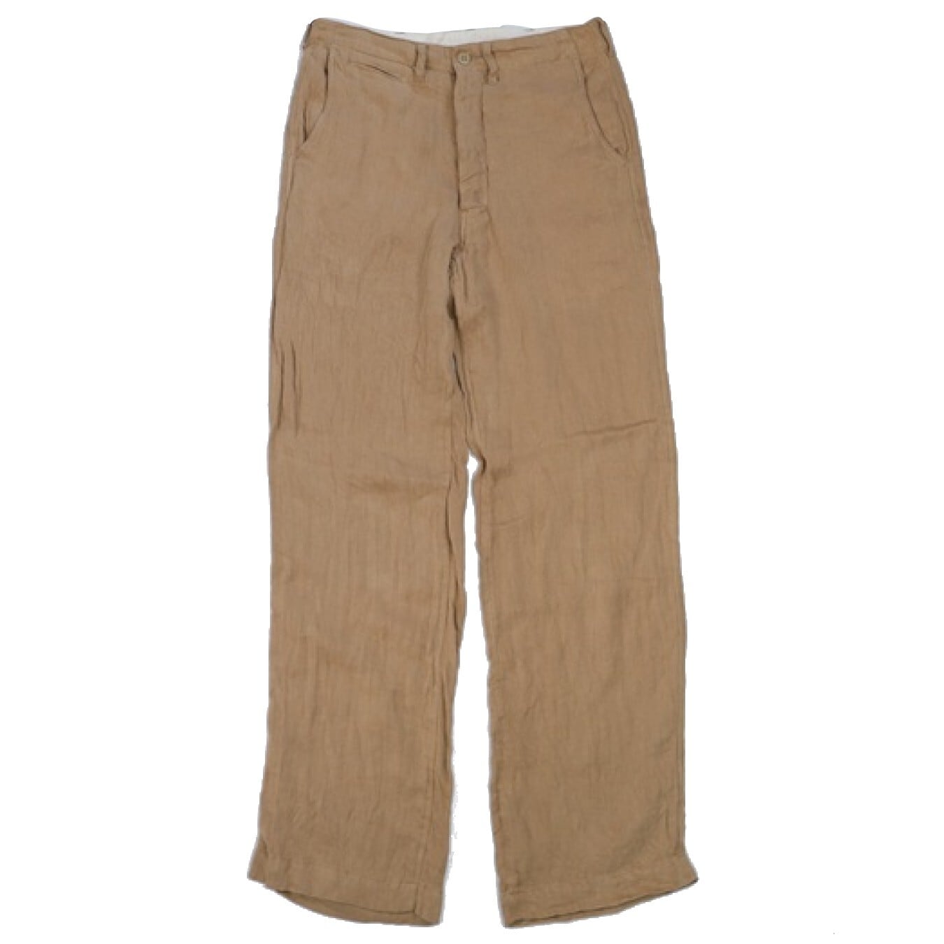 CUSHMAN(クッシュマン)~LINEN TROUSERS CAMEL~