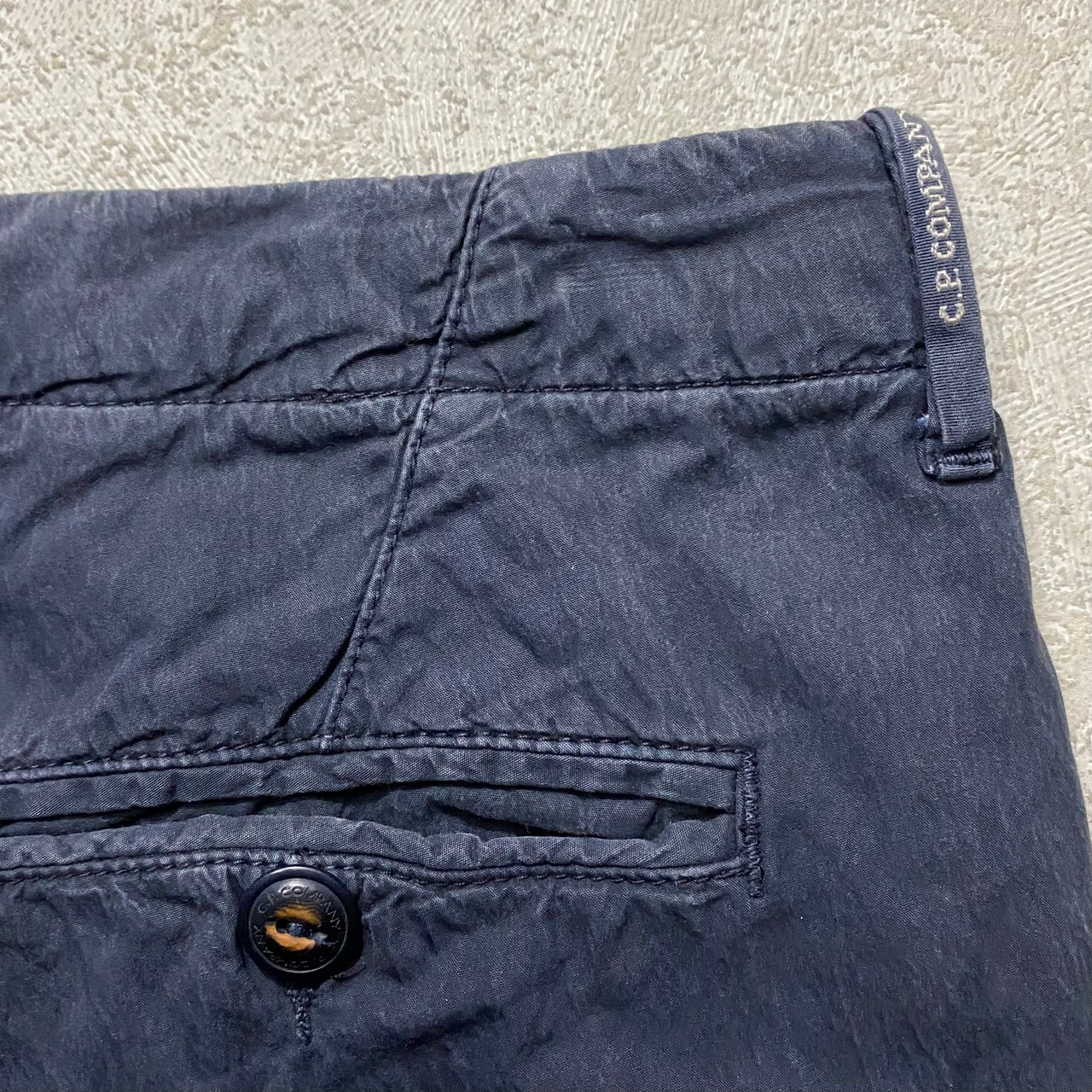 vintage C.P.COMPANY cotton × nylon work pants