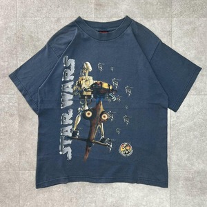 希少　映画　スターウォーズ　エピソード1 バトルドロイド　　ビンテージtシャツ