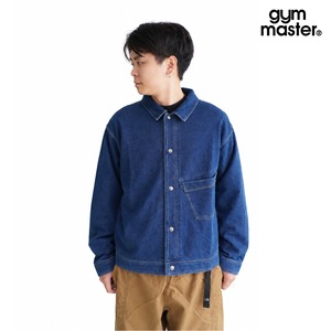gym master ジムマスター 11oz インディゴ スウェットジャケット ジップアップ 裏毛 Gジャン風 ヴィンテージ メンズ G833746 ブルー