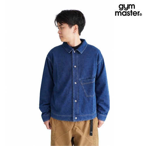 gym master ジムマスター 11oz インディゴ スウェットジャケット ジップアップ 裏毛 Gジャン風 ヴィンテージ メンズ G833746 ブルー