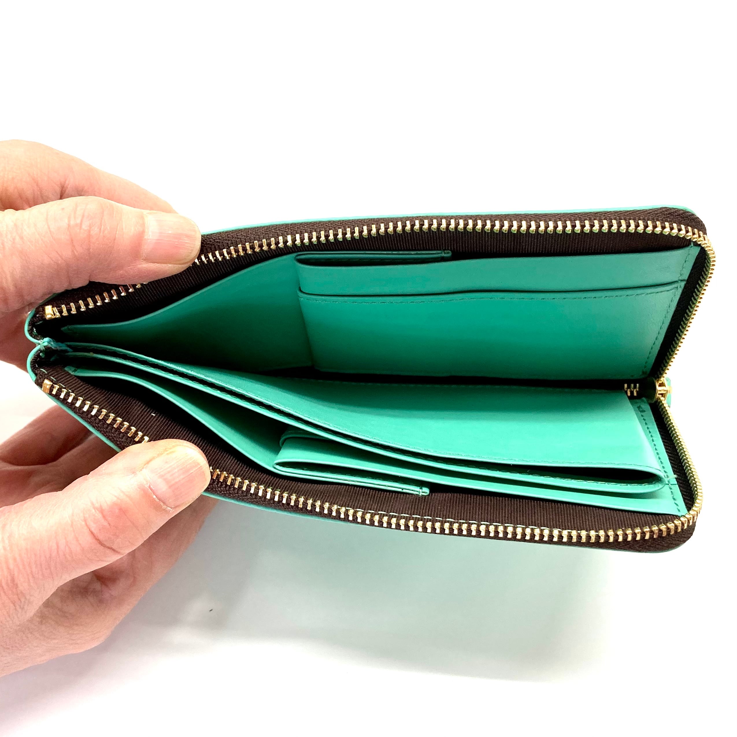 SRK01SP】 1万円札が折らずに入る最少サイズの長財布「L字束入