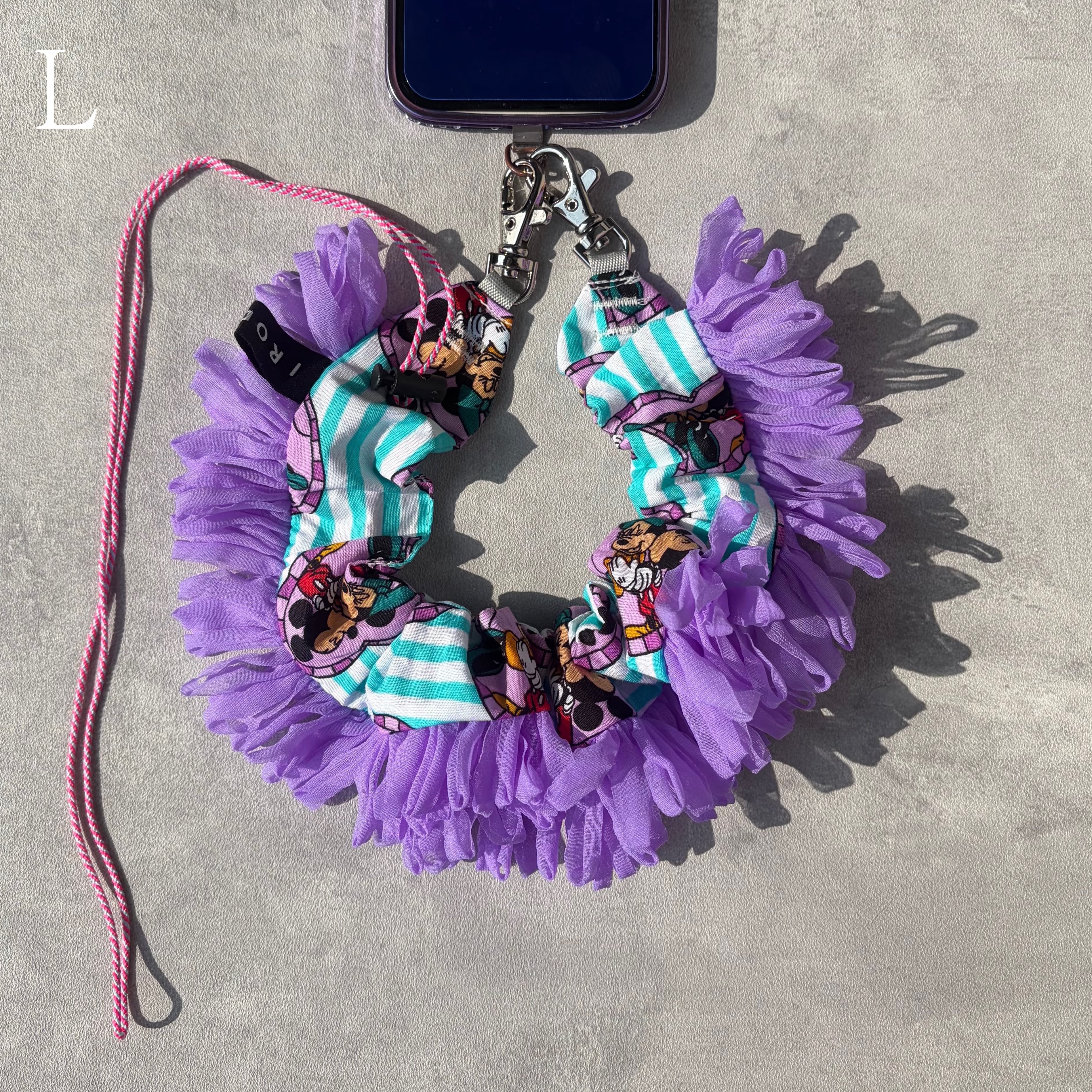 Hira Hira Strap アメリカ生地 (IRST-868) スマホストラップ | irodori