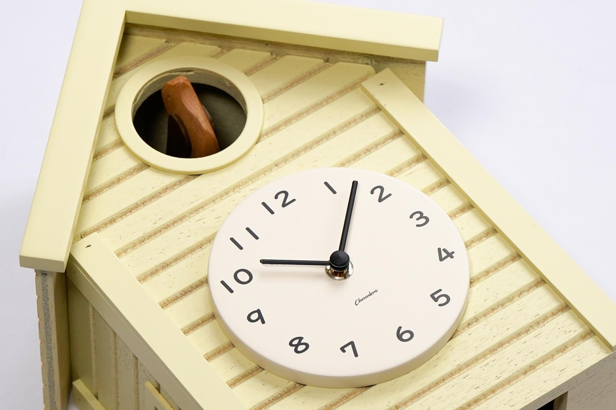 NEW】鳩時計 Cuckoo CLOCK YELLOW | シャンブル【CHAMBRE】by